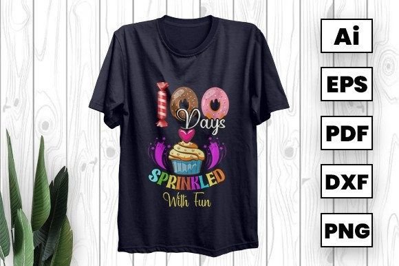 100 Days Sprinkled with Fun: Graphics & Print Templates
