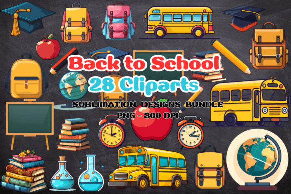 Back to School Clip Art: Teacher Graphics & Illustrations