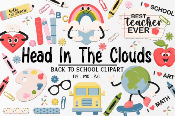 Back to School Clipart SVG: Graphics & Illustrations for Brand Builders