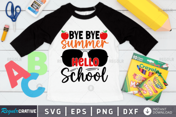 FREE Bye Bye Summer Hello School