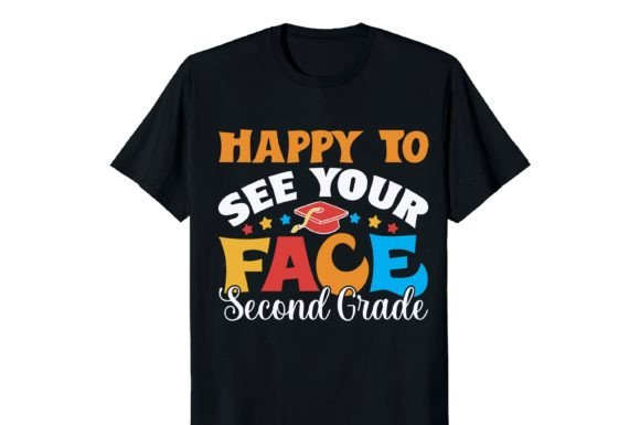 Happy to See Your Face Second Grade Graphics & Print Templates