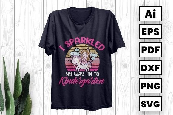 I Sparkled My Way in to Kindergarten: Graphics & Print Templates