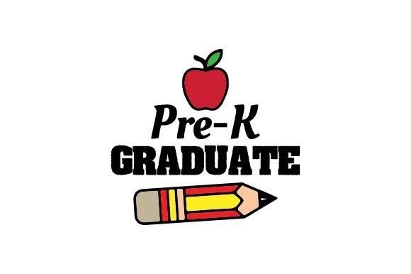 Pre-K Graduate Graphics for Crafts & Branding