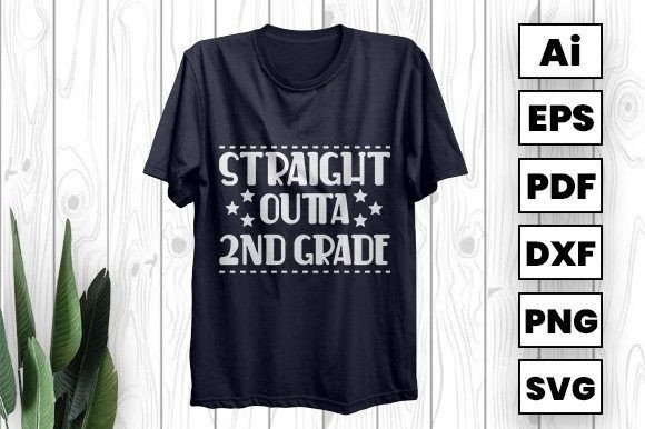 Straight Outta 2nd Grade: Graphics for Print Templates